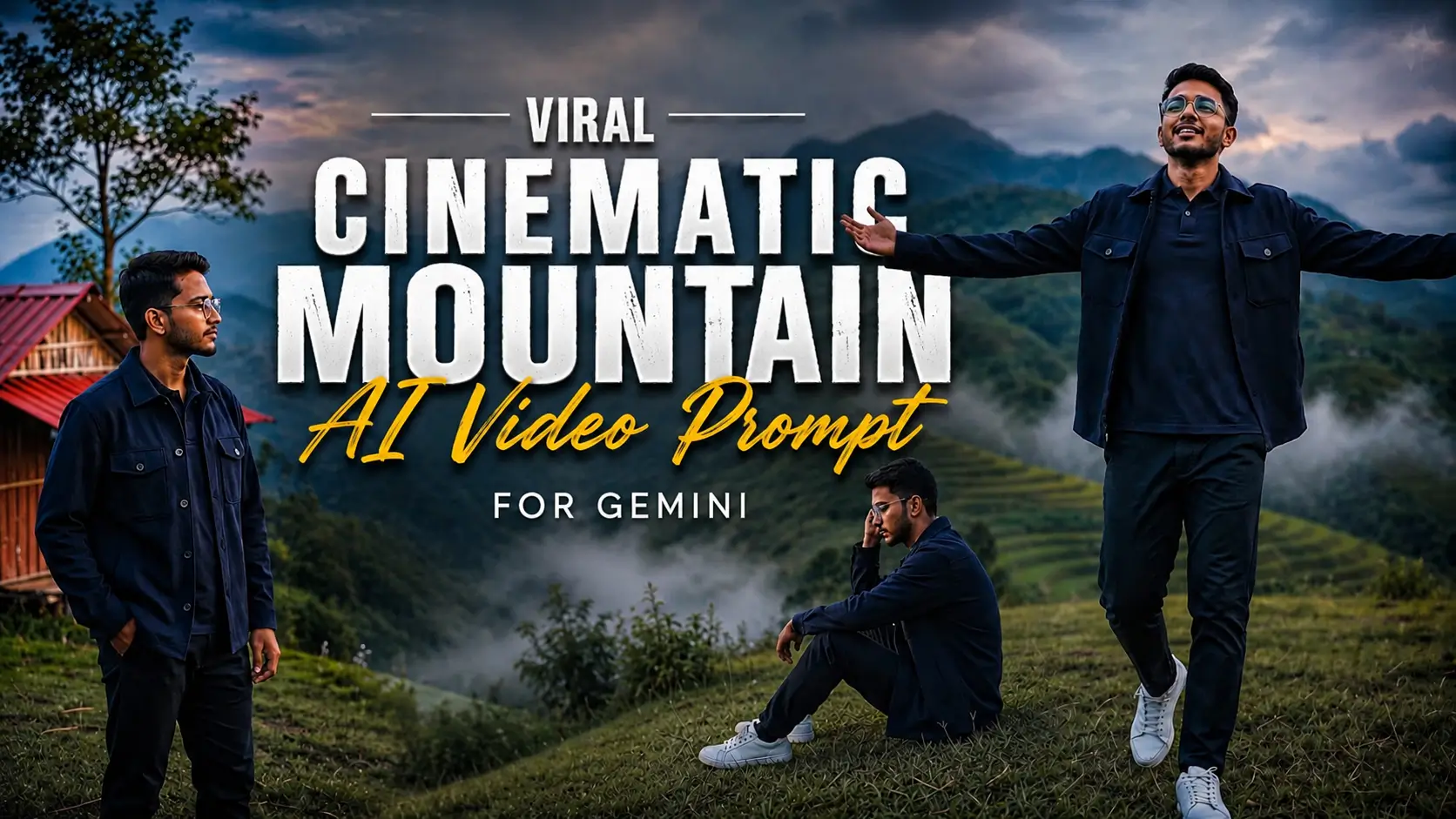 Viral Cinematic Mountain AI Video Prompt