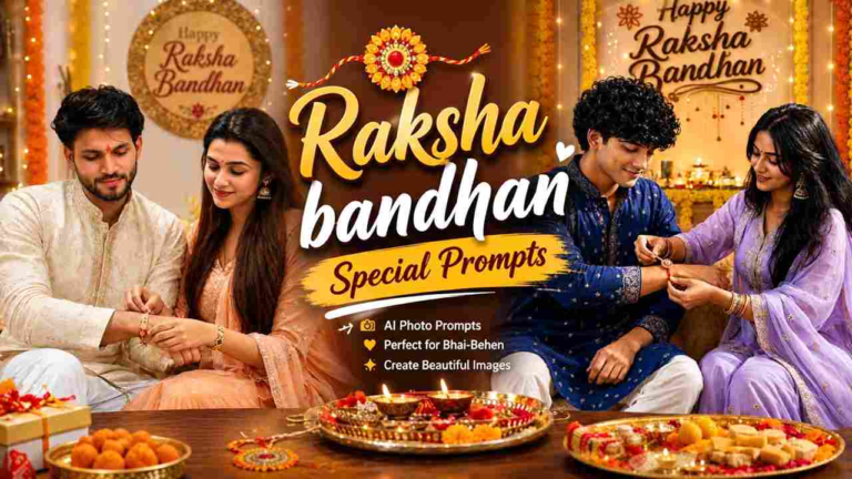 Raksha Bandhan AI Photo Editing Prompts 2026